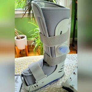 Stabilization boot for ankle/foot injury.